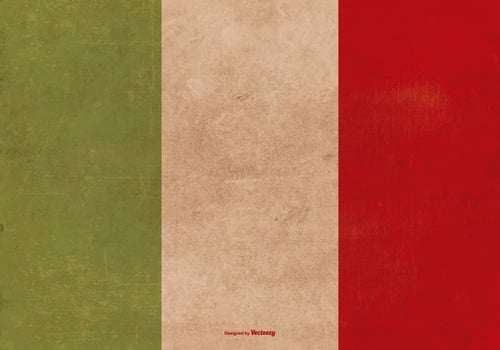Grunge Flag of Italy vector