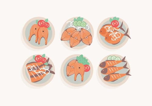 Fish Fry Vector