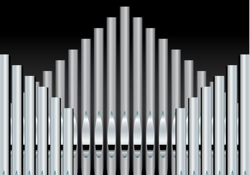 Free Pipe Organ Background Vector 