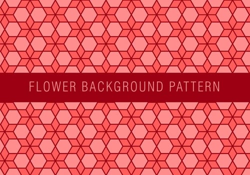 Flower Chainmail Pattern vector