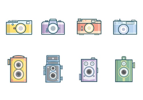 Free Vintage Camera Vector