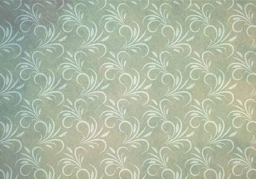 Free Vector Western Flourish Seamless Green