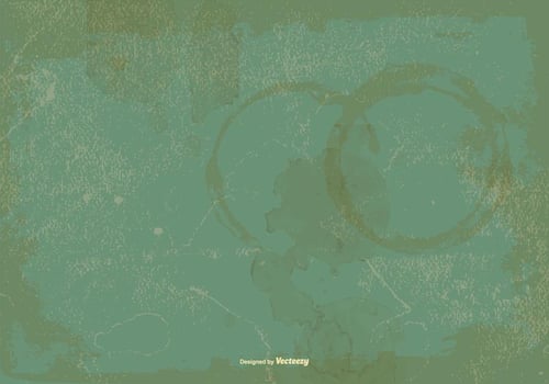 Green Stained Grunge Background vector