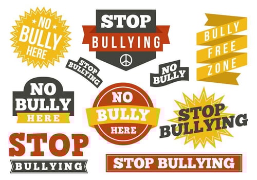 Free Stop Bullying Design Elements Vector