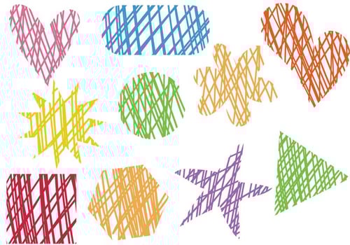 Free Crosshatch Vectros vector