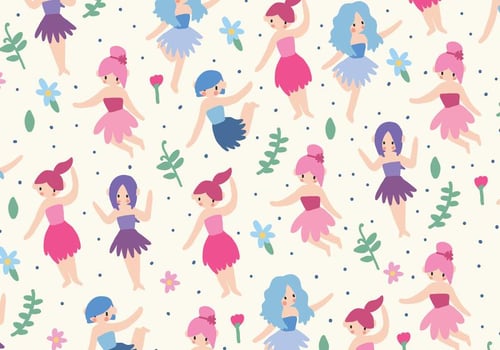 Pixie Pattern vector