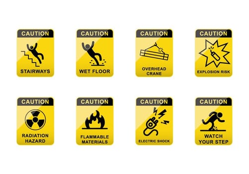 Free Caution Sign Vector