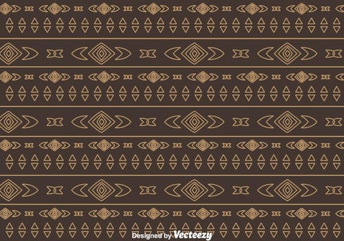 Ethnic Ornamnet Background vector