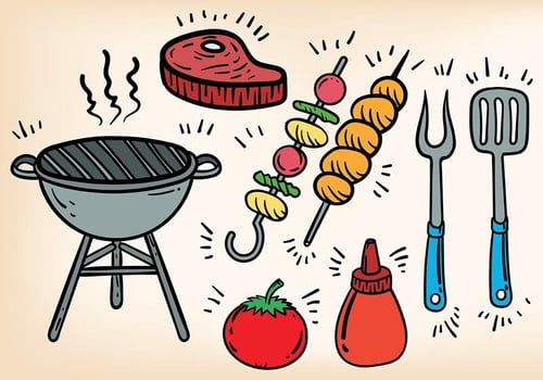 Free Brochette Icons Vector