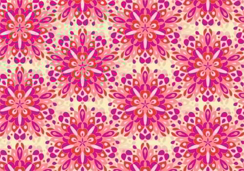Vector Colorful Mandala Pattern