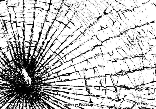 Free Vector Shattered Glass Texture