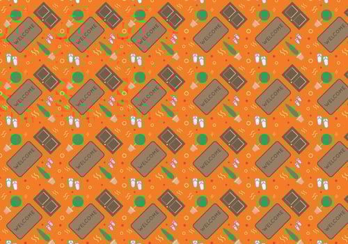 Free Welcome Mat Vector 1
