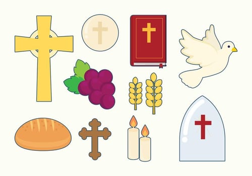Free Eucharist Icons  vector