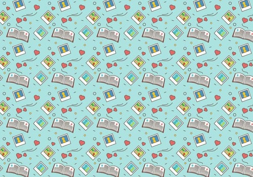 Free School Yearbook Vector 2