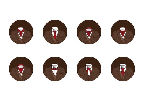 Cravat Vector