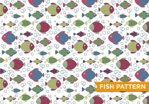 Fish Pattern Vector
