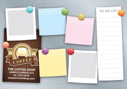 Fridge Template vector