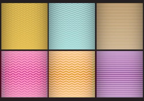 Degrade Strip Patterns vector