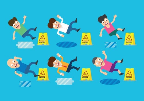 Wet Floor Vector
