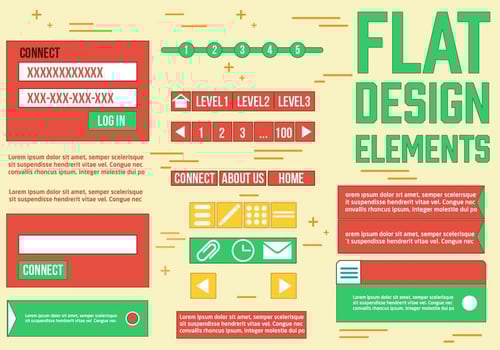 Free Web Design Vector Elements