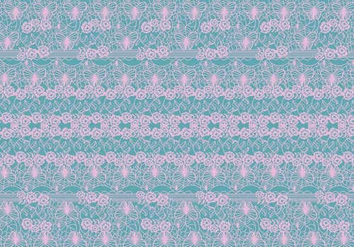 Lace Trim Pattern Vector