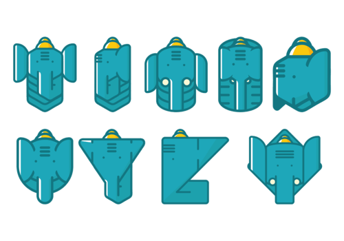 Ganesh Vector icons