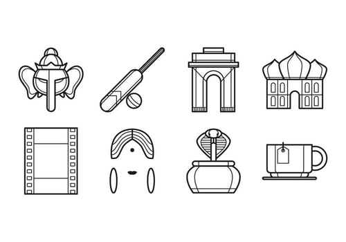 Free India Icon Vector