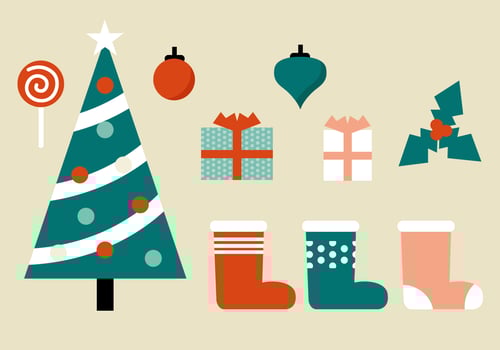 Free Christmas Elements Vector