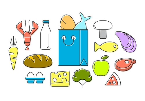 Free Food Icons vector