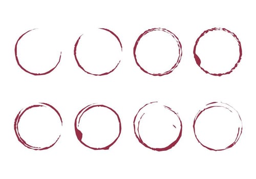 Wine Stain Vector