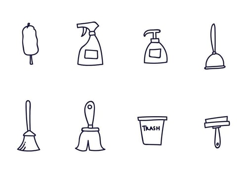 Cleaning Icon Vectors