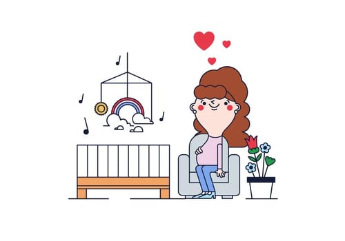 Free Pregnant Mom Vector