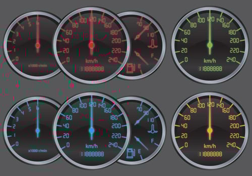 Digital Tachometers vector