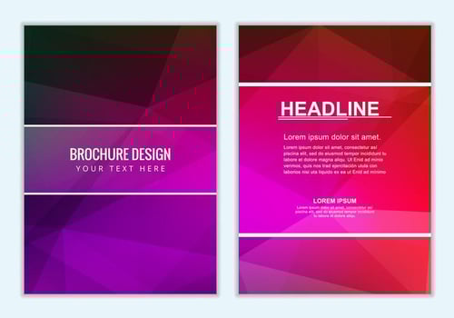 Free vector Colorful Business Brochure