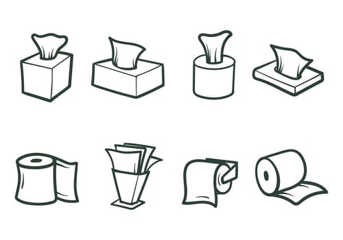 Tissue Paper Vectors