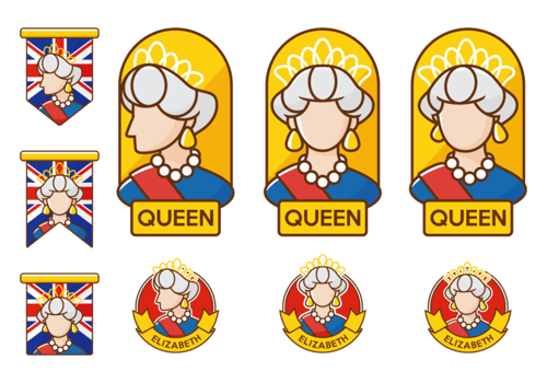 Queen Elizabeth Vector
