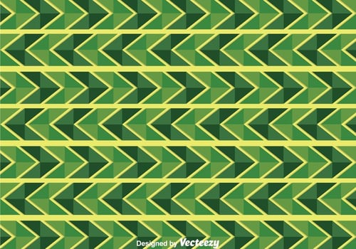 Abstract Arrow Green Background vector