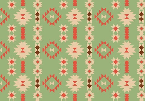 Native Geometric Pattern vector