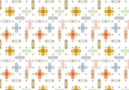 Transparency Geometric Pattern vector