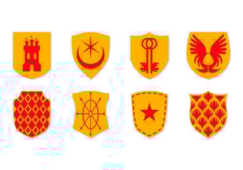 Coat of Arms Icon Vector