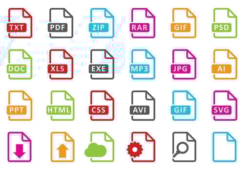 File Icons vector
