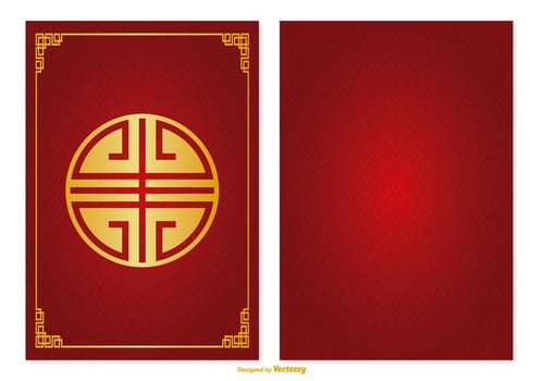 Chinese Red Packet Illustration vector