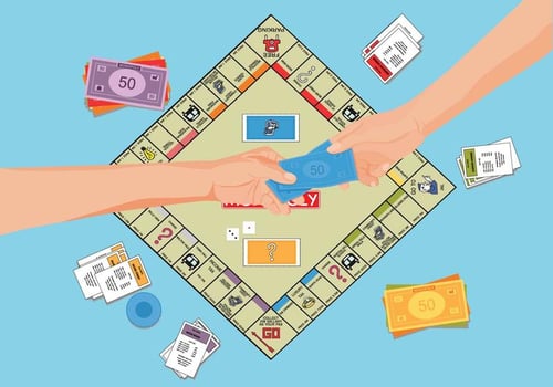 Free Monopoly Illutration vector