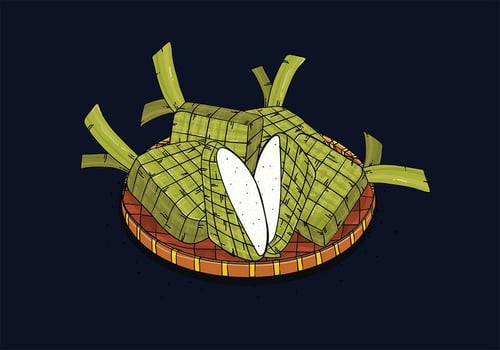 Ketupat Vector