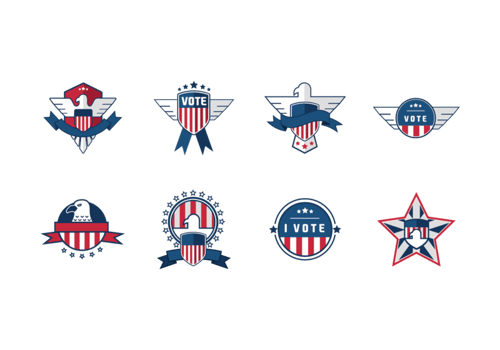 Presisdential Seal Badge vector
