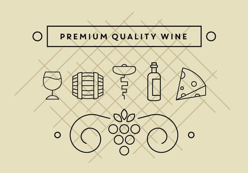 Free Wine Icons vector
