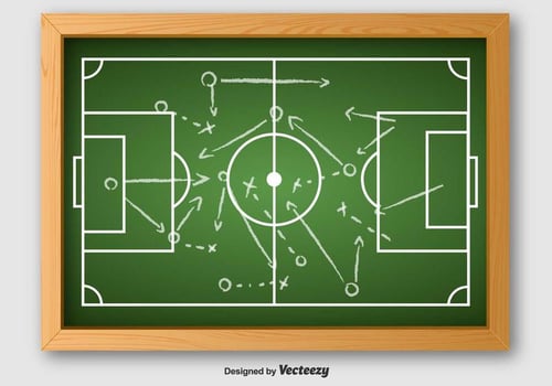 Vector Of Football Plan