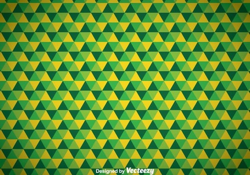 Abstract Triangle Green Background vector