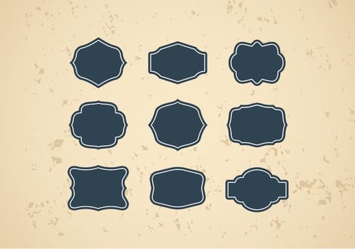 Vintage Frames or Cartouches Vector
