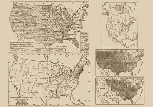 Antique Maps vector